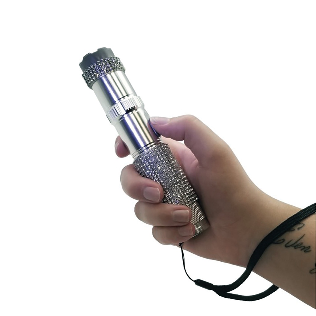 Stun Gun for Self Defense - StreetLuxe Rhinestone Flashlight | Stun ...